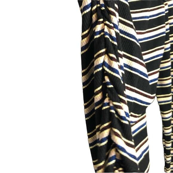 NWOT Bishop+Young One Sleeved Striped Top Size Small - Picture 4 of 6